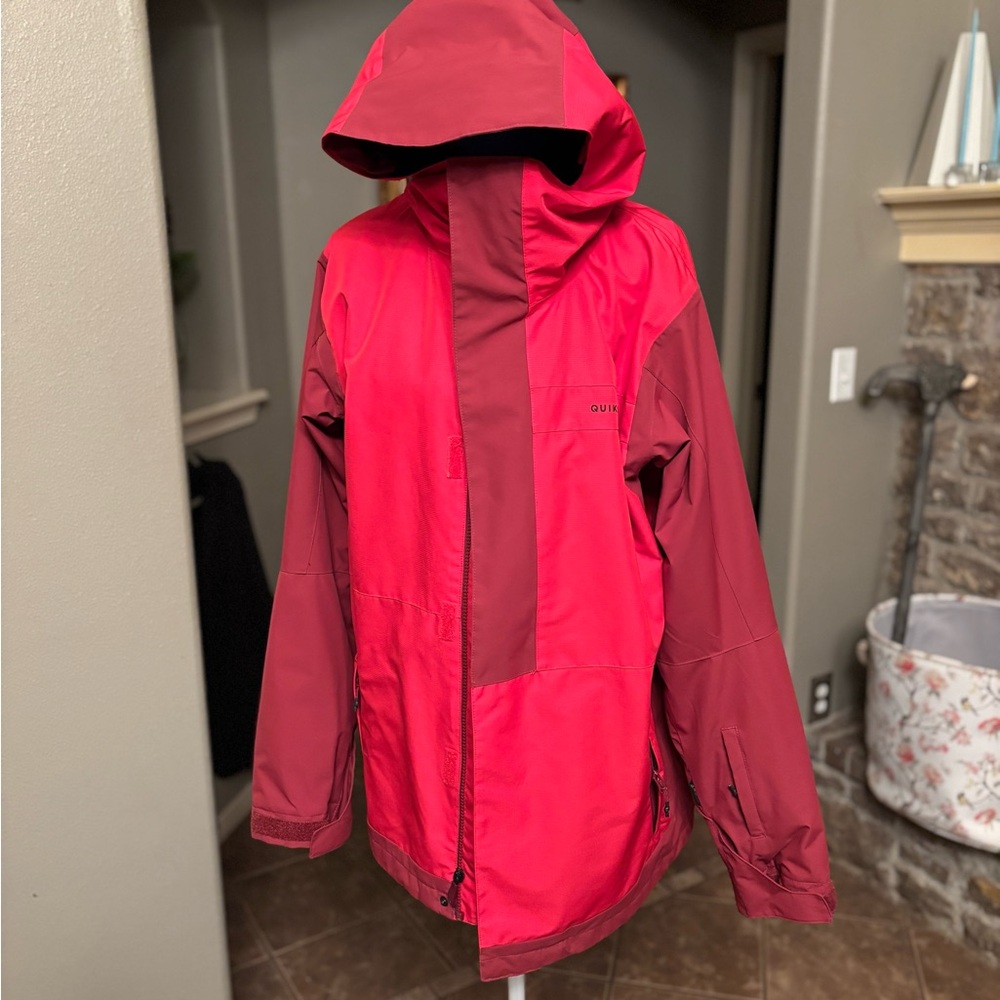 Quiksilver Women's Two-Tone Red Ski Jacket